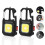 URAQT Upgraded LED Keychain Flashlight 1000 Lumens Mini LED COB Flashlight 1