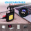 URAQT Upgraded LED Keychain Flashlight 1000 Lumens Mini LED COB Flashlight 5