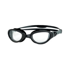 Zoggs Phantom 20 Black Grey Clear