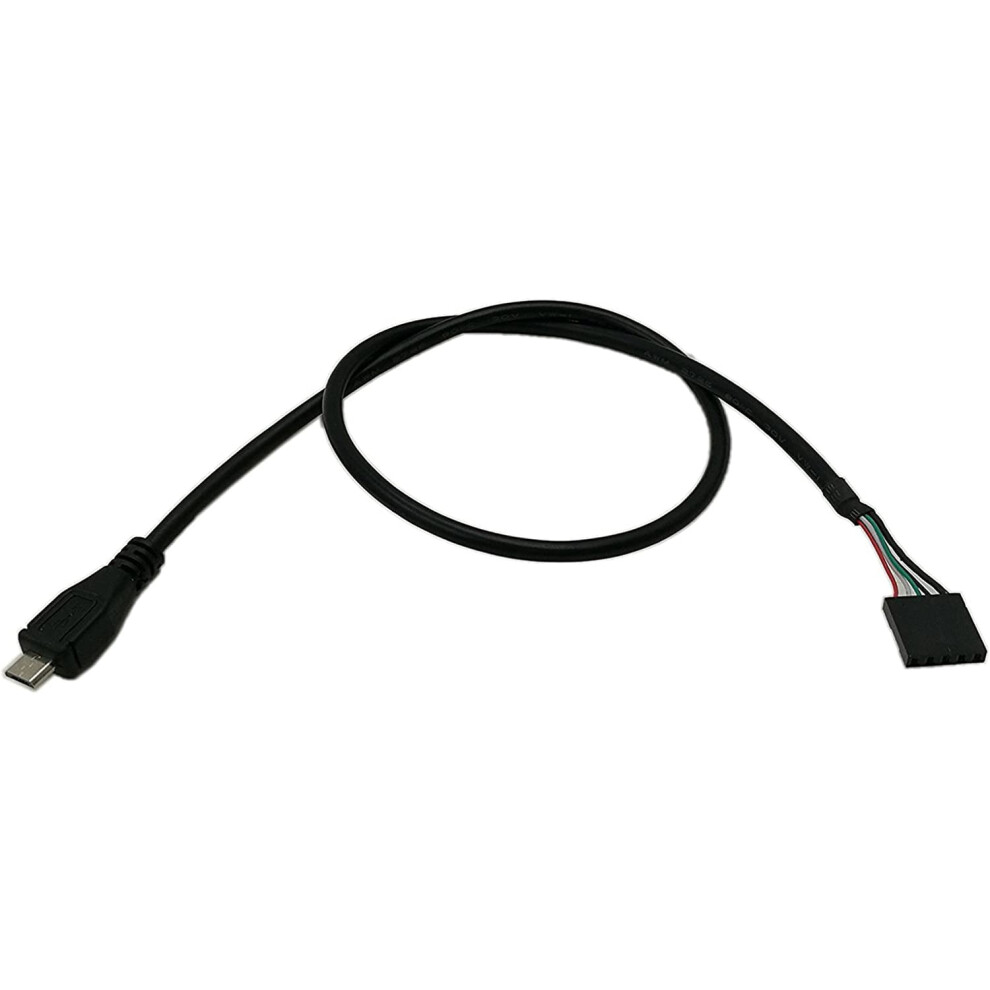 50Cm Micro Usb 5Pin Male To 1X 5Pin Female 0.1 Usb Header Pcb Motherboard Cable 9422877764204