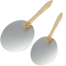 Grusce 2 Pcs Silicone Pie Pan with Metal Frame, Nonstick Quiche Dish, Ruffled Edge, Oven Freezer Dishwasher Safe