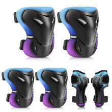 YooxArmor Adjustable KidsToddlerChildren Knee Pads Elbow Pads Wrist Guards Set for 3613 Years Boys GirlsChild Safety Protective Gear Set for Roller