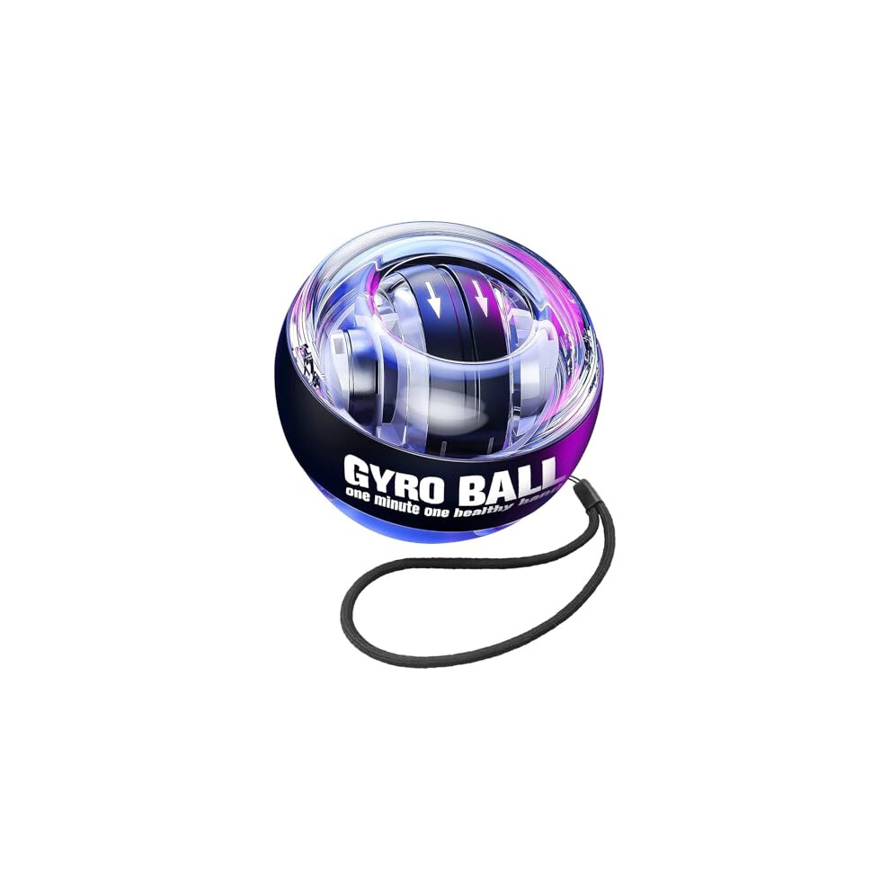 Cretee Wrist Trainer Ball Autostart Wrist Strengthener Gyroscopic Forearm E