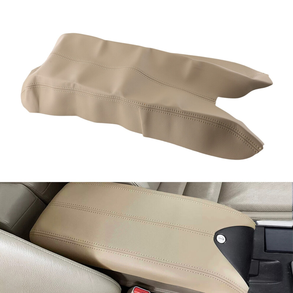 For Acura Rdx 2007-2012 Leather Center Console Lid Armrest Cover Beige 9422877766987