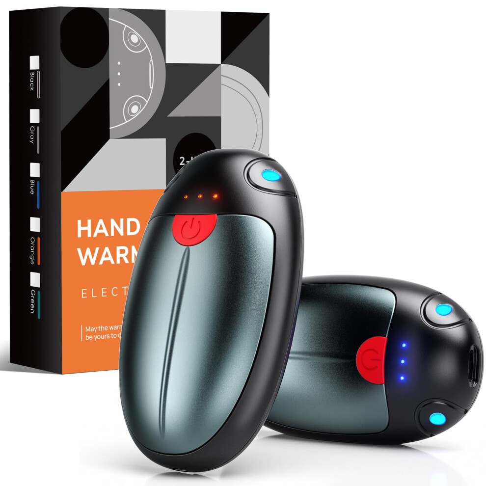 Vthw Hand Warmers Rechargeable 2 Pack Electric Hand Warmers Reusable Usb Ha