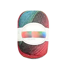 Clearance Sale! Pedty Woolen Needle,1 Ball Of Wool,Dyed Rainbow Wool Thread Handmade Diy Crochet Fine Shawl Hat Scarf Woolen Thread