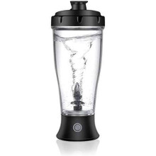 Shaker Bottle Electric Protein Shaker Bottle 350ml Automatic Rotating Mug Shaker Cups for Milk Coffee Protein Shakes (Without Battery)