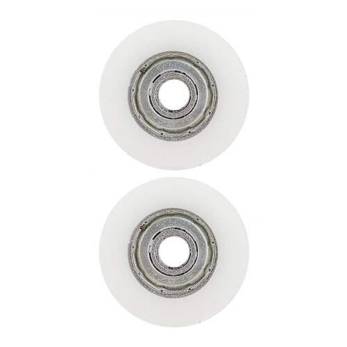 30mm Diameter Elite Greenhouse Door Wheel Replacement Kit 2