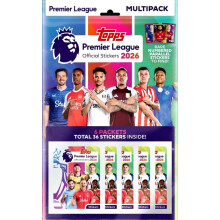 Topps Premier League 2026 Sticker Collection Multipack
