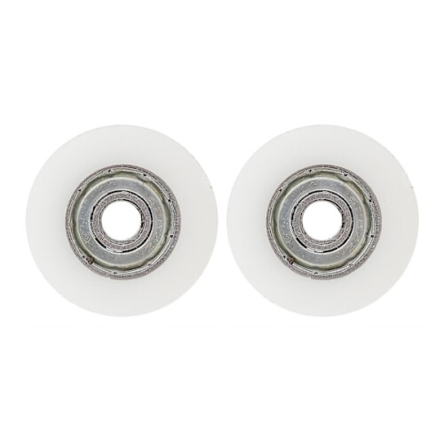 30mm Diameter Elite Greenhouse Door Wheel Replacement Kit 1