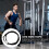 Gongxipen 2Pcs Professional Workout Cables Multi-function Pulley Cables Reusable Replacement Cables 8