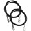 Gongxipen 2Pcs Professional Workout Cables Multi-function Pulley Cables Reusable Replacement Cables 7