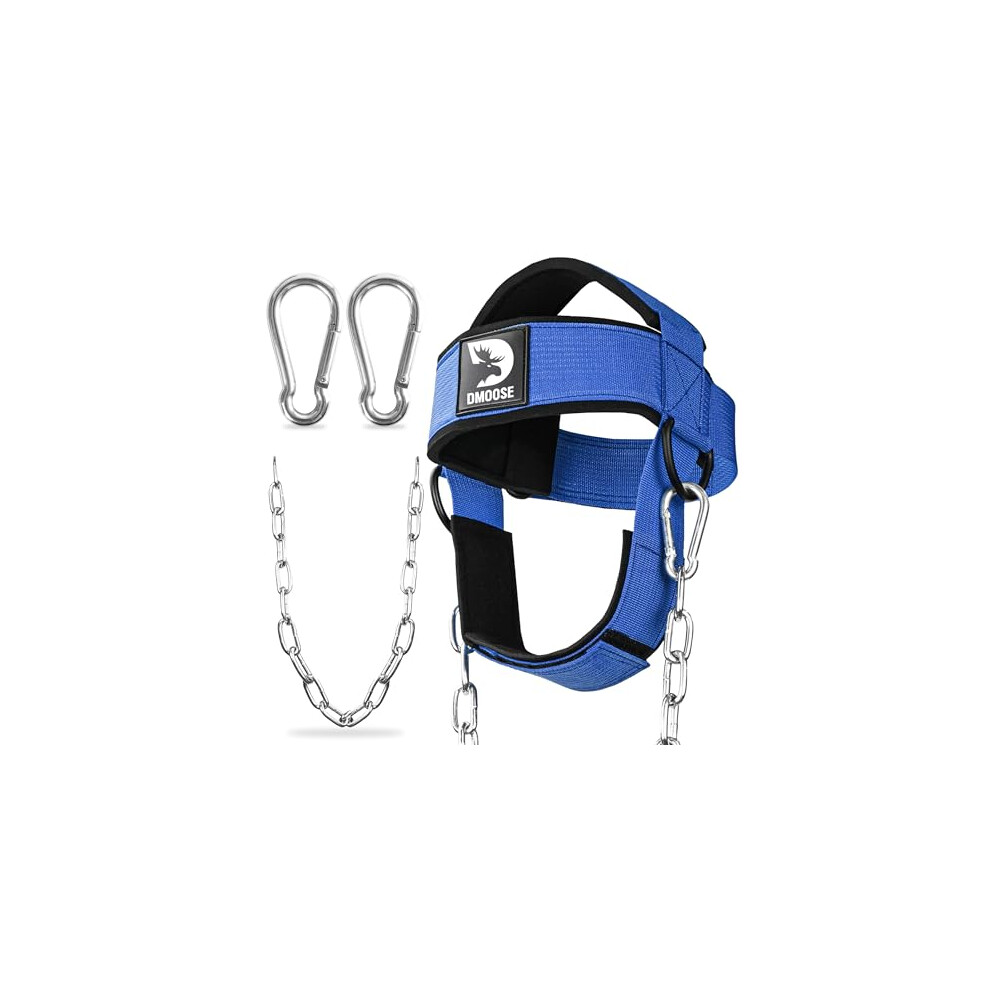 Dmoose Fitness Neck Harness For Weight Liftingadjustable Head Chin Strap W