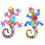 2Pcs Rustproof Iron Gecko Wall Decoration Metal Lizard Ornament for 1