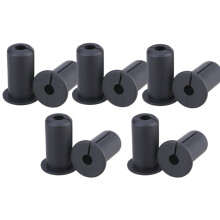 Apooke Set of Wall Hole Cable Routing Wall Cable Managements System Cable Grommet set Wall Pass Through Grommets set 10pcs/set