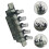 MQ165 Kitchen Range Hood Three-Position Pushbutton Switch Range Hood Key 5