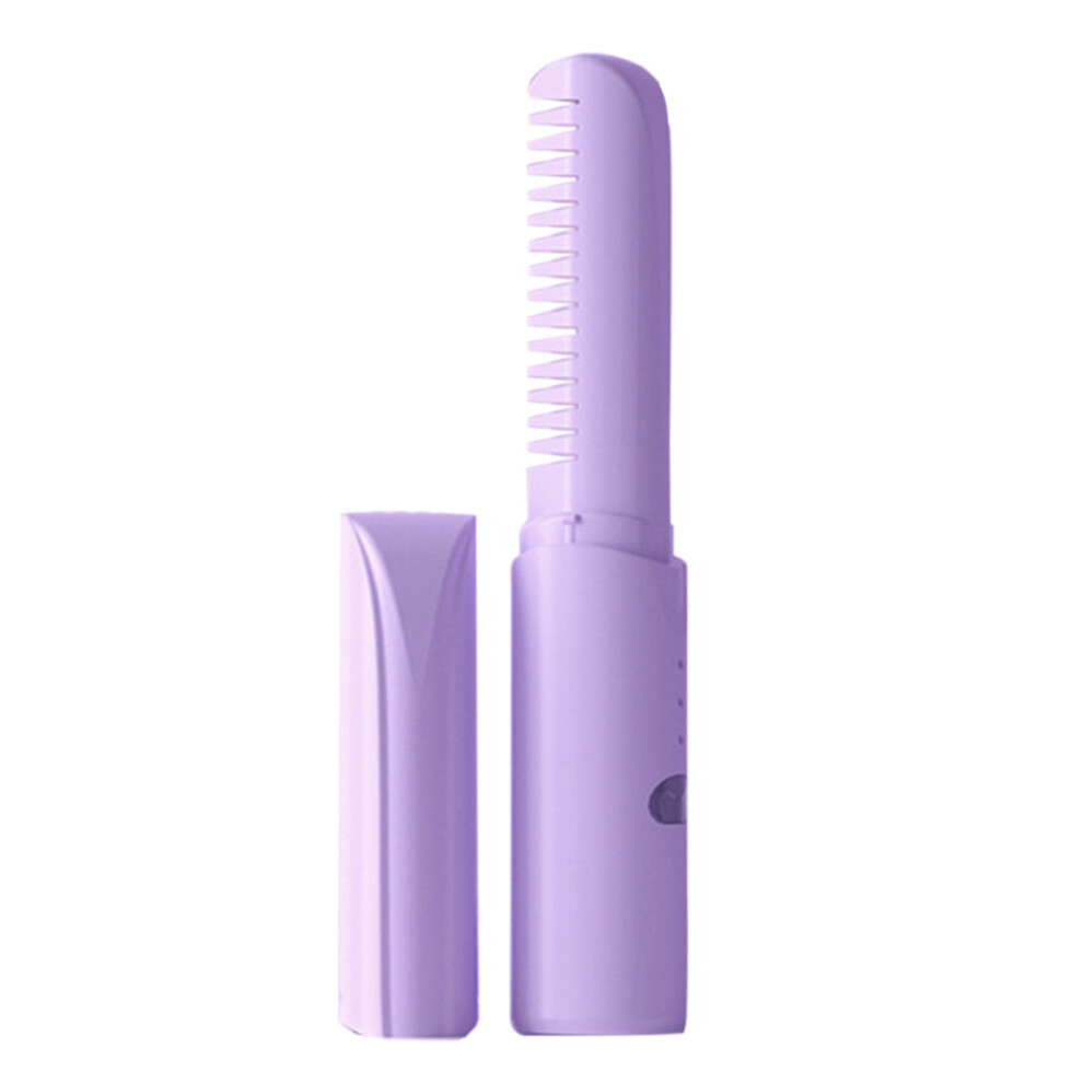 Valentines Day Decorations Clearance, USB Wireless Hair Straightening Comb, Dual Use Curling Stick, Compatible with Hair Care Tools