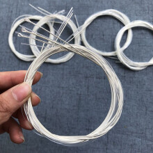 Dengjunhu 30Pcs in 5Set Guitar Strings Lightweight Perfectly Electric Tool Guitar Strings Acoustic Set Music Accessories for Gift