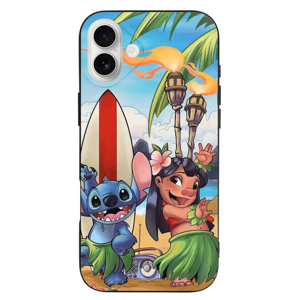Stitch Tpu Case Compatible With Iphone 16 Plus Â Ultra Slim, Shockproof, Anti-Yellowing, Scratch-Resistant, Wireless Charging Compatible, Enhanced 9422877265923