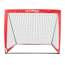 HyPro 4ft x 3ft Pop Up Flexi Football Goal – Portable Net with Carry Bag AllWeather Design Durable Secure Football Training Equipment Foldable Mini