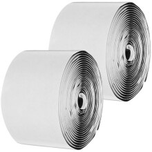 2 Rolls Anti-slip Hook and Loop Tape Non Grip Pads for Rugs Stickers Area Non-slip Pvc