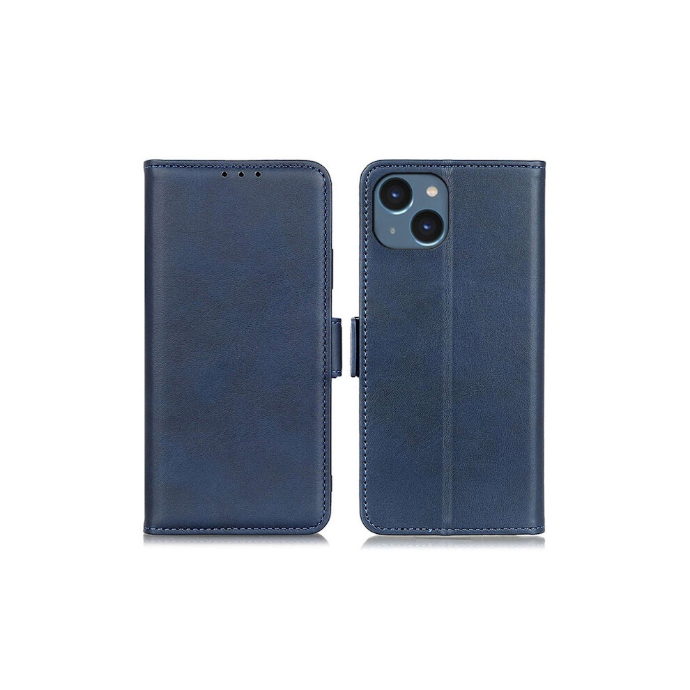 Folio Flip Case For Compatible With Iphone 14 - Blue 9399596992396