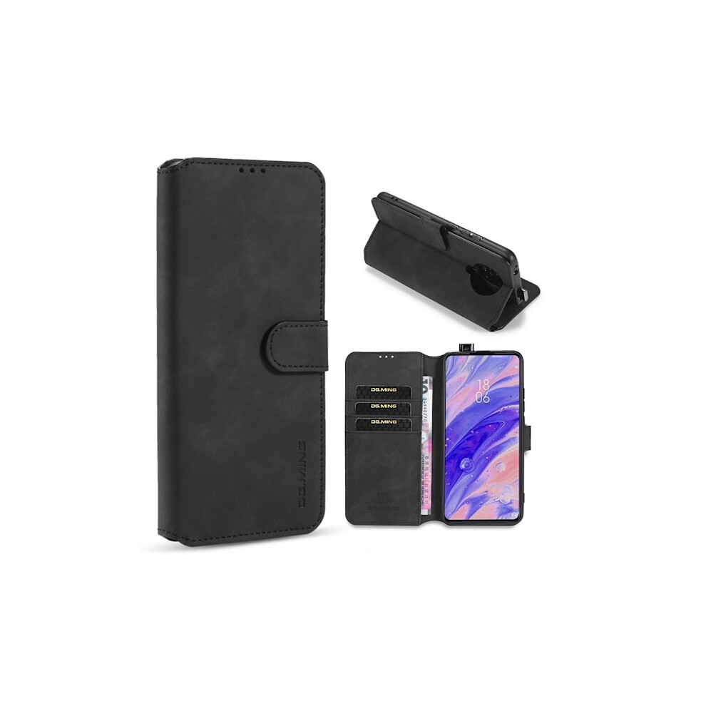 Dg.ming Retro Compatible With Xiaomi Redmi K30 Pro / Compatible With Xiaomi Poco F2 Pro Case - Black 9399596992235