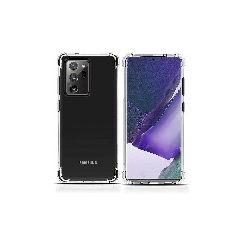 Compatible With Samsung A52 / A52 5G / A52s Bumper Extra Shockproof Soft Case Transparent 9399596992464