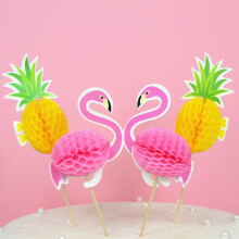 SUSUchens 50 Pcs Cocktail Umbrellas Cocktail Picks Colorful Fruit Drink Umbrellas Mini Umbrella Toothpicks Hawaiian Party Supplies Style B
