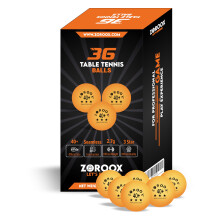ZOROOX HighPerformance 3Star Table Tennis Balls Pack of 9 18 36 or 72 Orange or White 40 ABS Competition Grade Ping Pong Balls