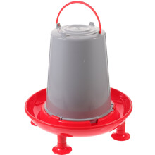 Drinking Fountain Reptile Plates Auto Chicken Feeder Rabbit Water Bottles Plastic Waterer Base Bird