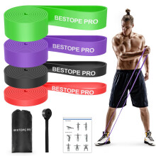 Resistance Band Pull Up Assist Band Set 4 Thick and Heavy Different Resist