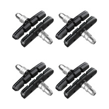AGPTEK 4 Pairs V Bike Brake Pads 70mm V Brake Blocks Universal Bicycle Brak