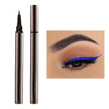 Liquid Eyeliner & Eyebrow Pencil, Waterproof Long-Lasting 2ml Blue, Brown, Dark Brown - Compatible with All Skin Types