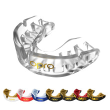 OPRO Gold Level Mouthguard Premium Fit – Gum Shield Adult and Kids – OPRO M
