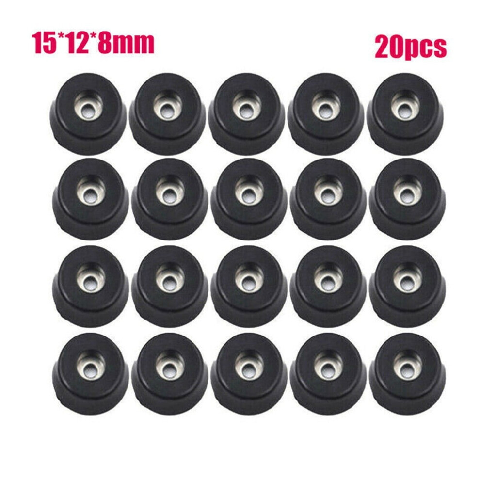 Keristy 20Pcs Rubber Table Chair Furniture Feet Leg Pads Tile Floor Protectors 9085618221239