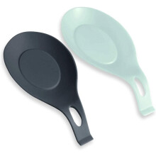 Silicone Spoon Rest Cooking Utensil Heat Resistant Spatula Holder Rest for Kitchen