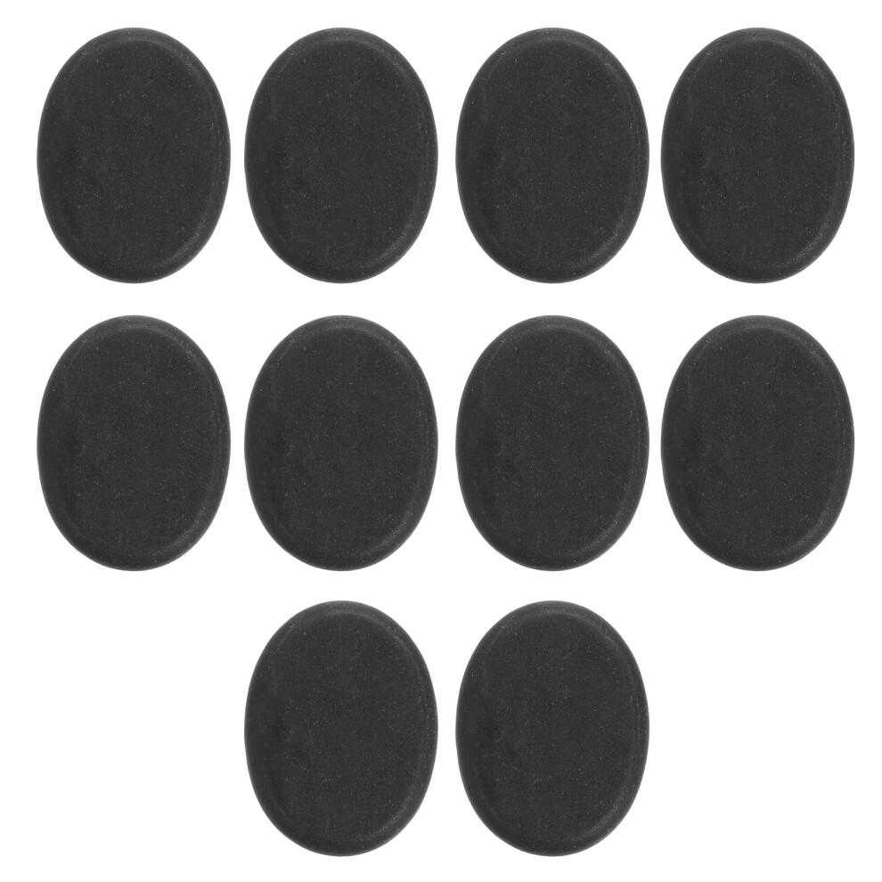 Eease 10pcs Hot Stones Massage Set for Spa & Relaxation with Portable Heater