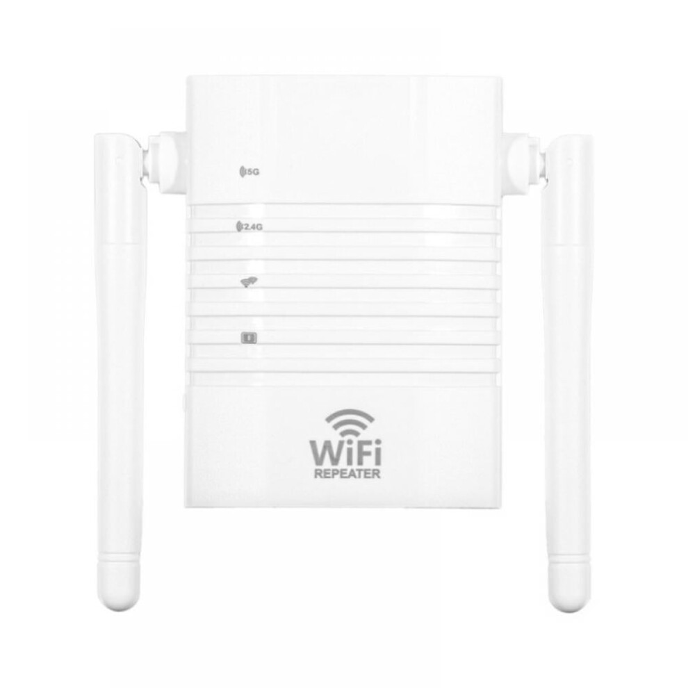 Wifi Extender Signal Booster For Home, 1200Mbps Internet Booster Covers Up To 5000Sq.ft, 2.4 & 5Ghz Dual Band Wireless Signal Amplifier Repeater 9085618223134