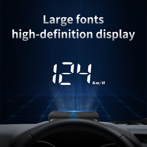 M3 Newest HUD Head-Up Display Car-Styling Overspeed Warning Windshield Projector 2