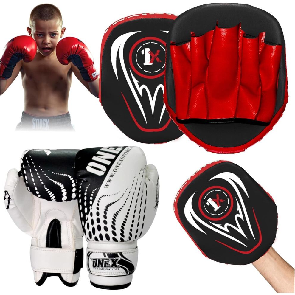 Onex Boxing Set Boxing Gloves Kids Focus Pad Punching Bag Set Target Boxing