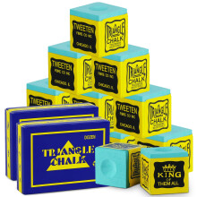 flintronic Snooker Chalk for Pool Cue 24 Pcs NoSlip Cue Chalk Set for Profe