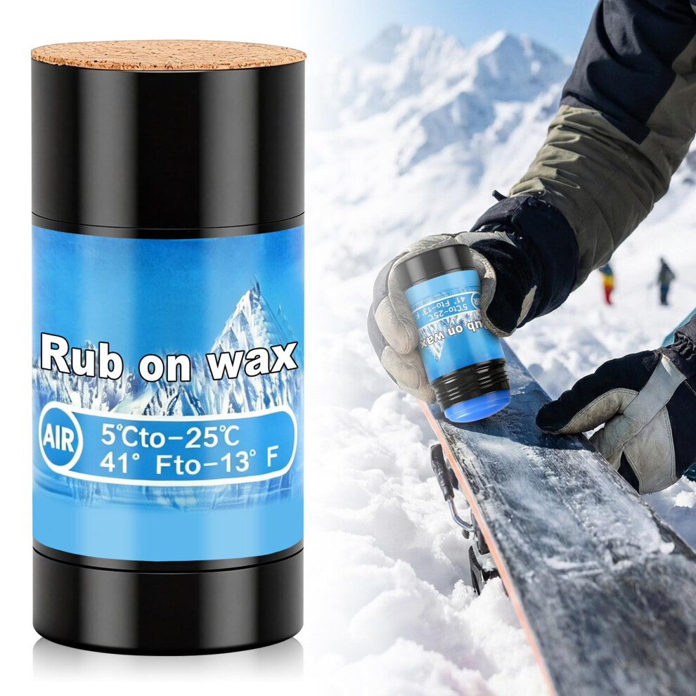 Noxgule 75G Ski Wax Snowboard Wax Rub On Ski Snowboard Nordic Crosscountry