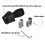 Kryptonite Kryptonite Transit FlexFrameU Bracket Bike Lock Mount Lightweight Mounting 4