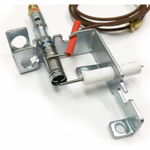 Gas Fireplace Pilot Assembly LP Propane ODS Replacement for Monessen Vent Fireplace with Bracket 2