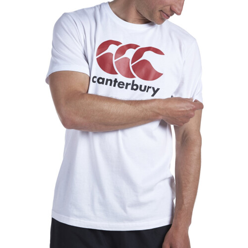 Canterbury Mens CCC Logo Tee TShirt  Soft Cotton Blend NonTechnical TShirt 1