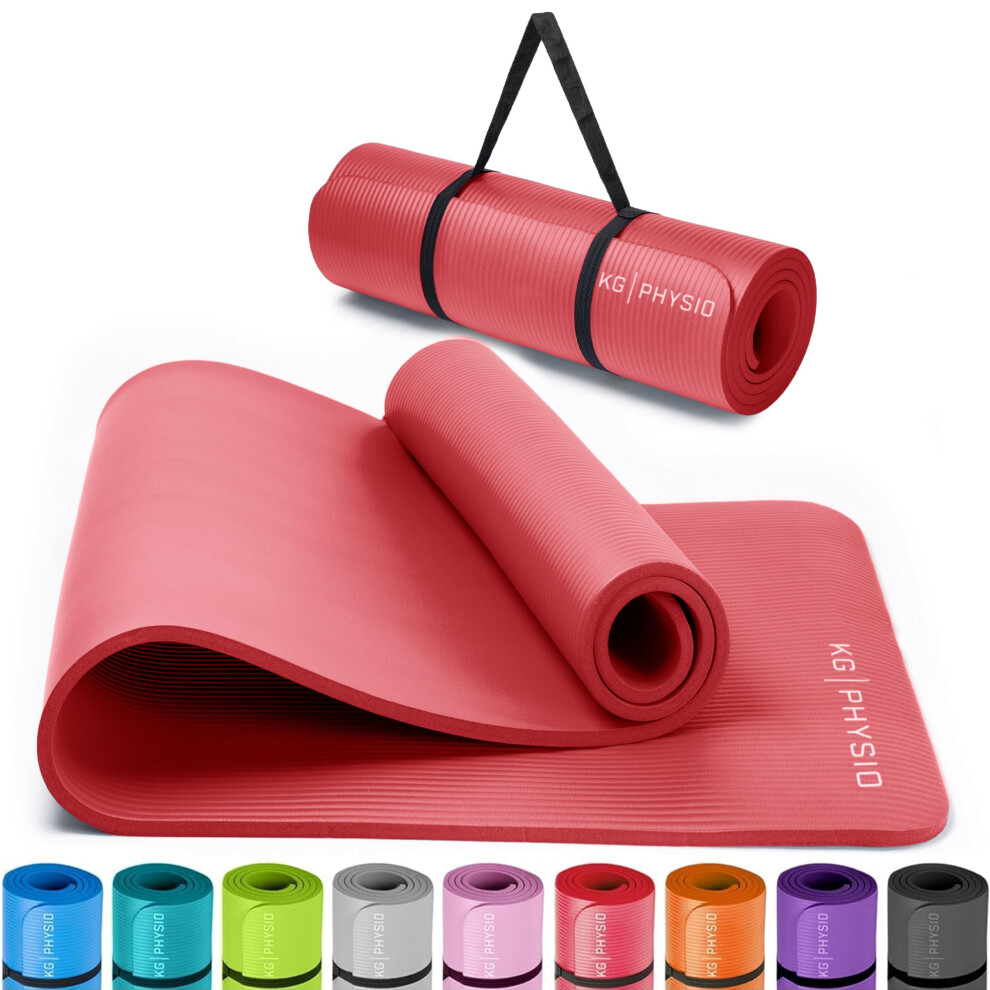 Photos - Yoga KG Physio  Mat Thick  Mats for Women Men HighDensity NBR Foam Exc