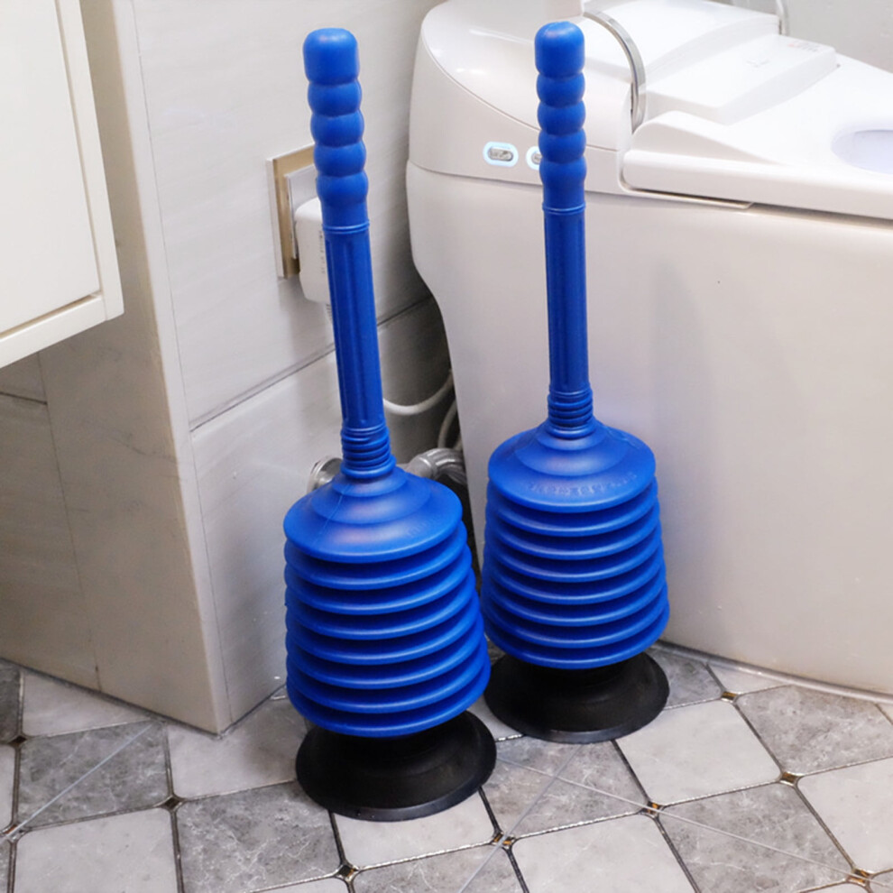 Warkul Professional Toilet Plunger, High Pressure Thrust Plunge Removes Heavy Duty Clogs From Clogged Bathroom Toilets, For Bathroom Toilet (1Pcs) 9085618743366