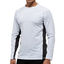 Arcweg Rashguard Men Long Sleeves Diving UV Protection UPF 50 Elastic Rash Vest Loose Fit Top Swimming Quick Drying Surfing Pool TShirt Sports Top R