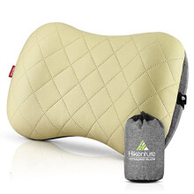 Hikenture Camping Pillow with Removable Cover Ultralight Inflatable Pillow